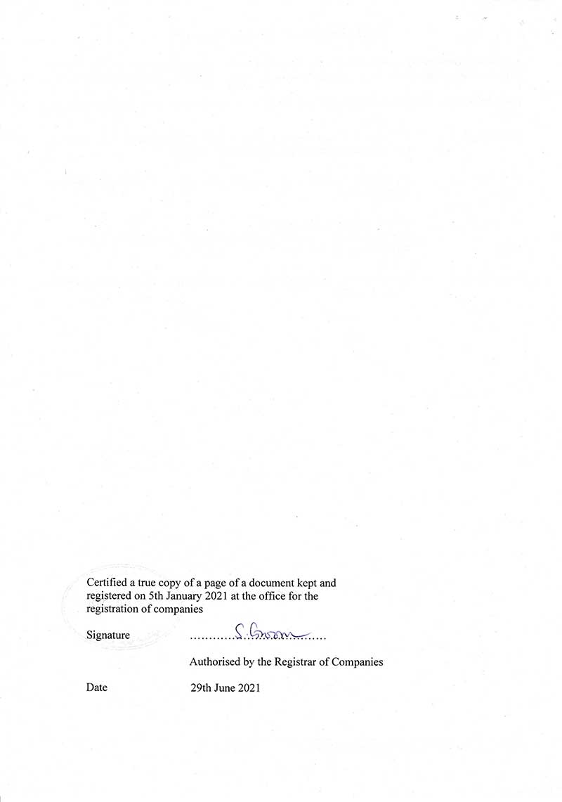 AURASYIA Certificate G