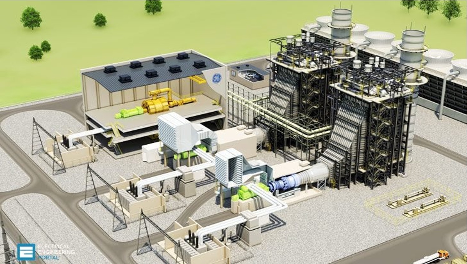 50 Mega Watts Power Station